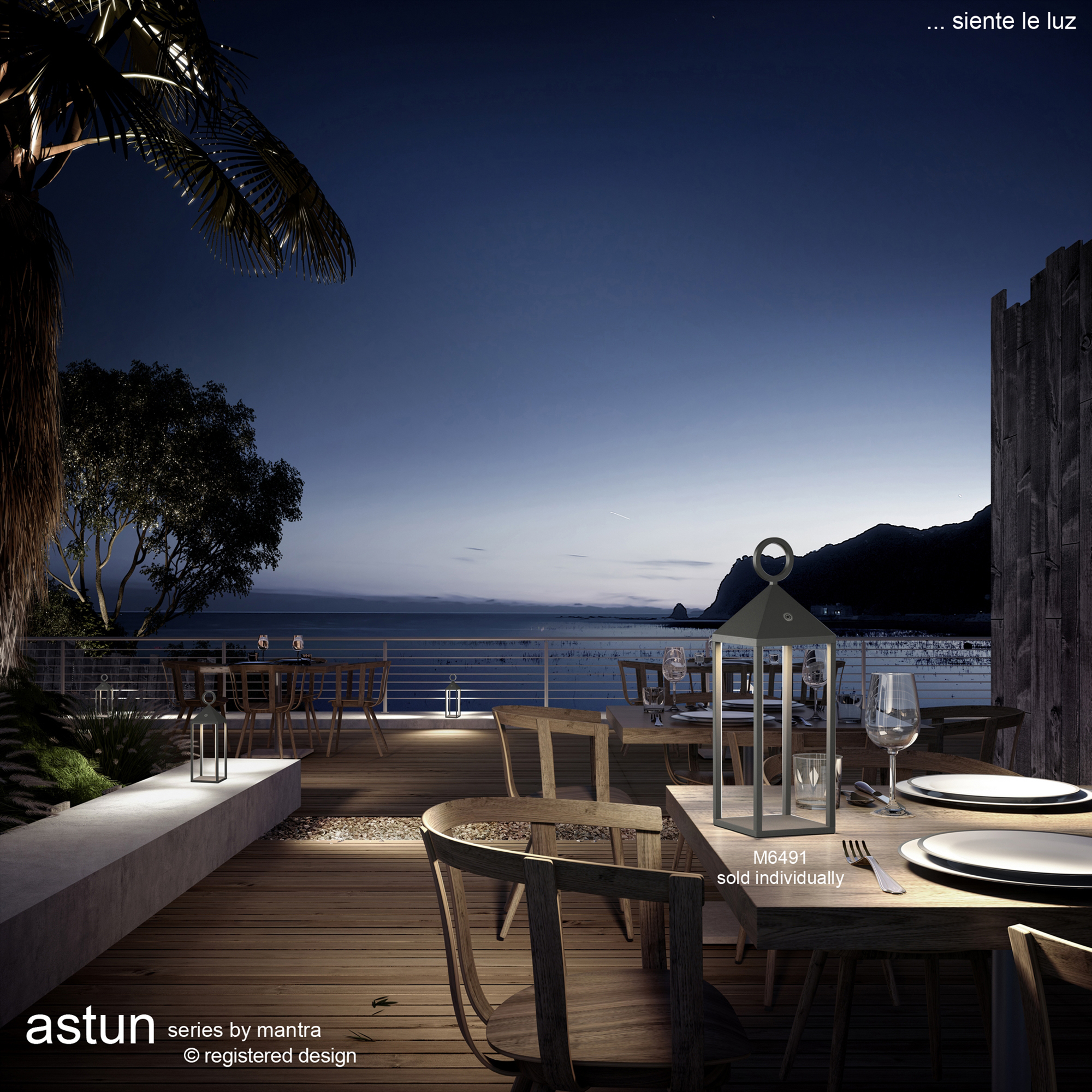 Astun Cordless Exterior Lights Mantra Fusion Battery & Portable Lamps